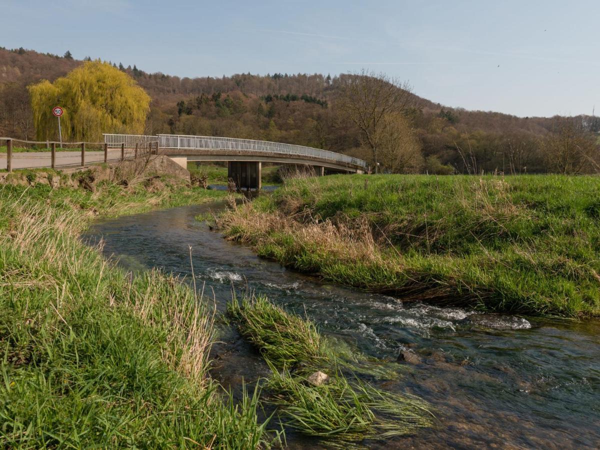Modern Holiday Home Near River In Amelgatzen Emmerthal Cameră foto